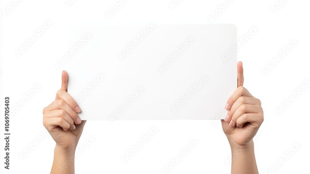 Professional team holding a blank speech bubble sign, promoting corporate communication Professional team holding a blank speech bubble sign, promoting corporate communication