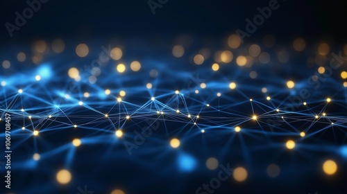 Futuristic technology backg...