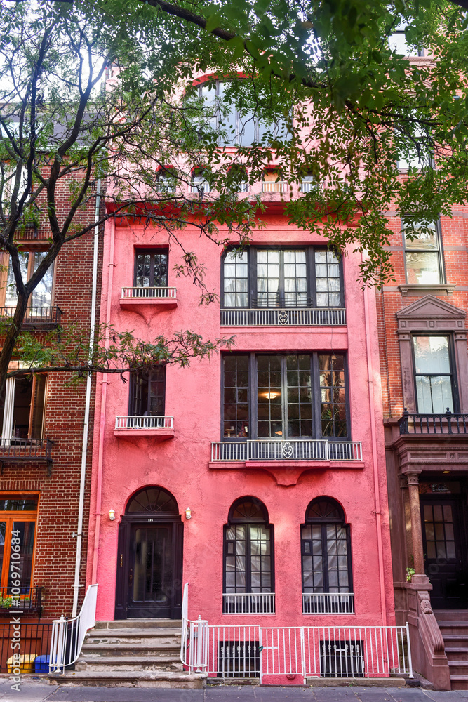 Naklejka premium Greenwich Village in New York City