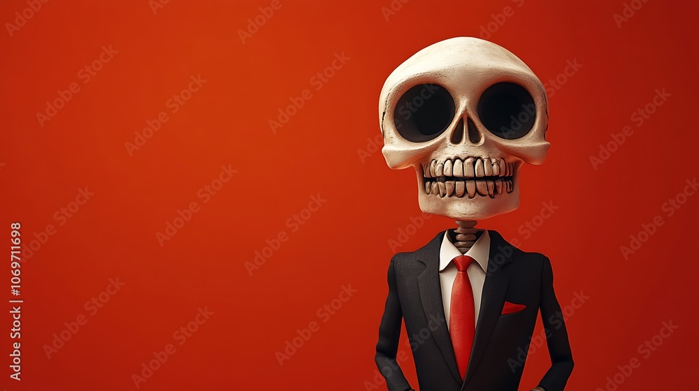 Skeleton in Suit with Sunglasses Skeleton in Suit with Sunglasses