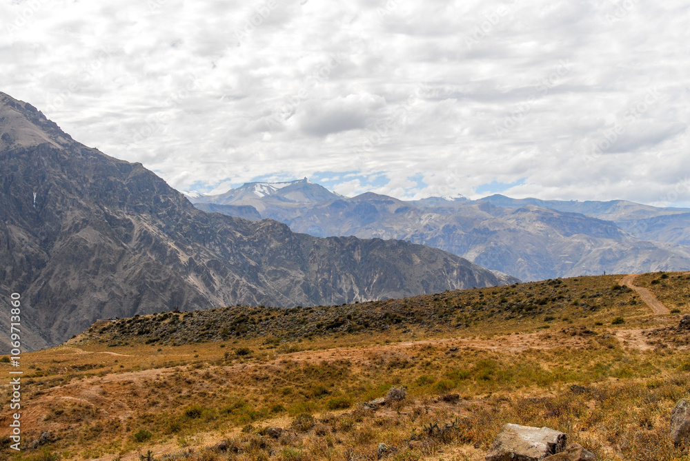Fototapeta premium Colca Canyon, Peru Panorama