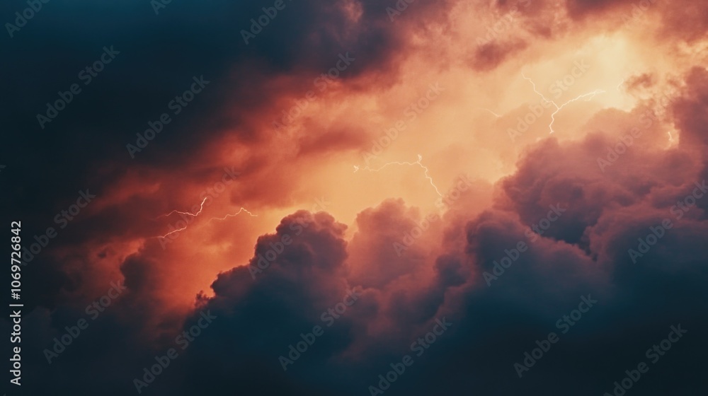 Fototapeta premium Dark and Stormy Sky
