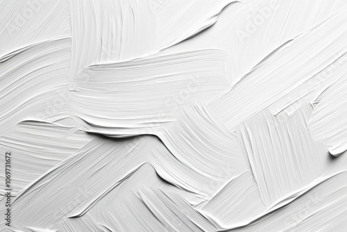 White Paint Close Up