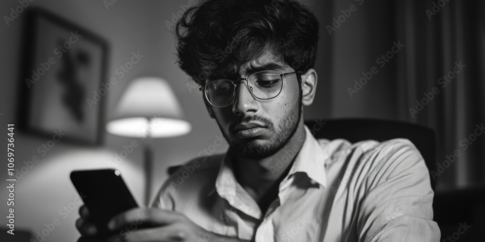 Fototapeta premium Casual Smartphone Use