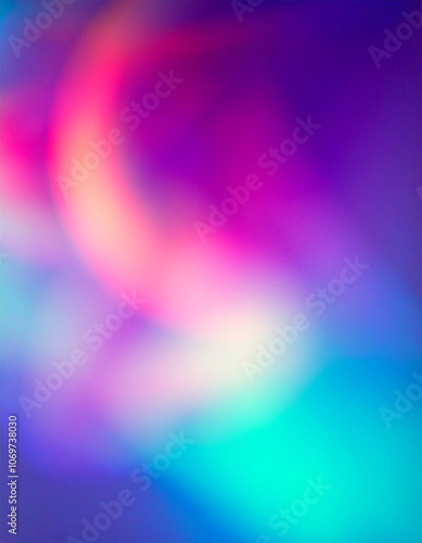 Abstract Blurred Background with Vibrant Pink,