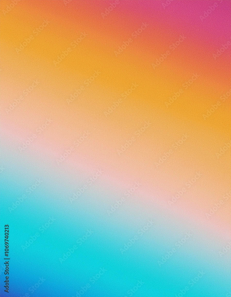 Obraz premium Abstract Gradient Background with Orange, Pink,