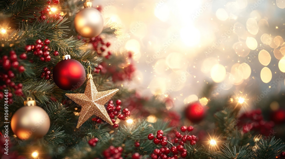 Merry Christmas getting card Social media template. High Quality Image Merry Christmas getting card Social media template. High Quality Image