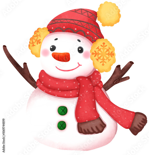 Christmas snowman