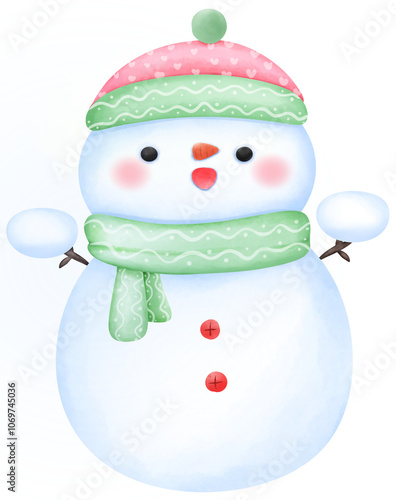Christmas snowman
