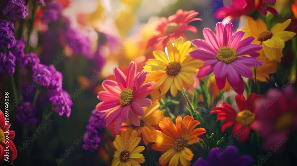 Fototapeta premium Flowers have spoken to me more than I can tell in written words