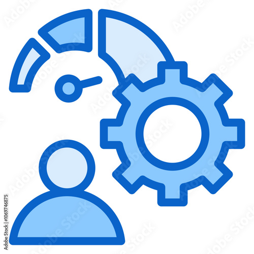 Performance Blue Icon