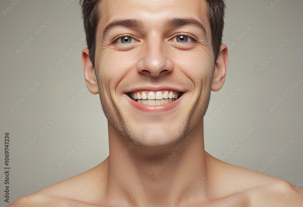 Portrait of a quirky man. Portrait of a quirky man.