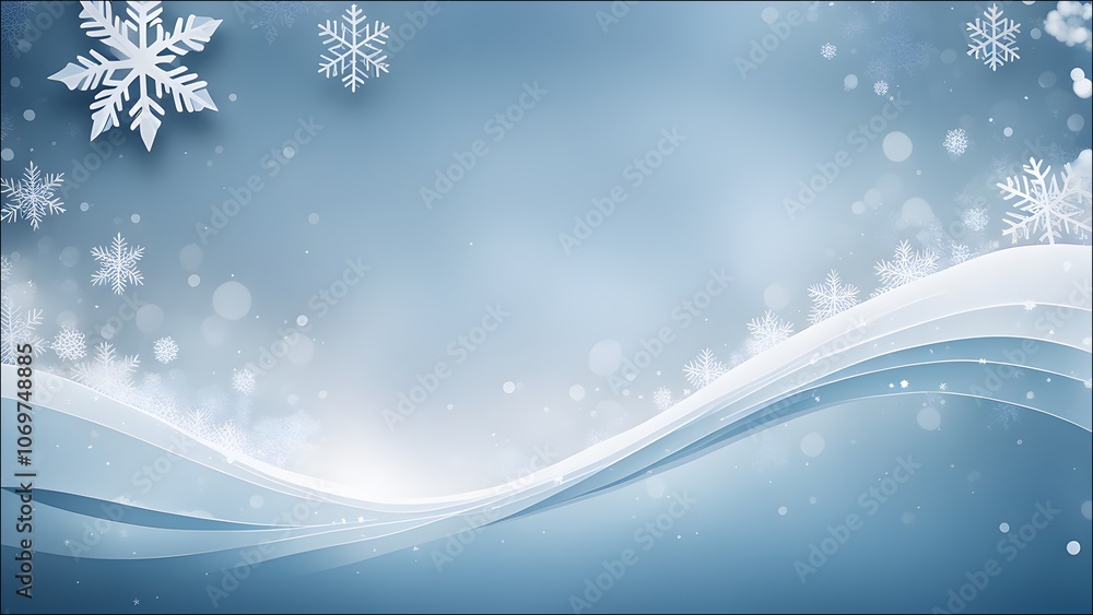 A simple abstract Christmas-themed winter background with minimal design elements.