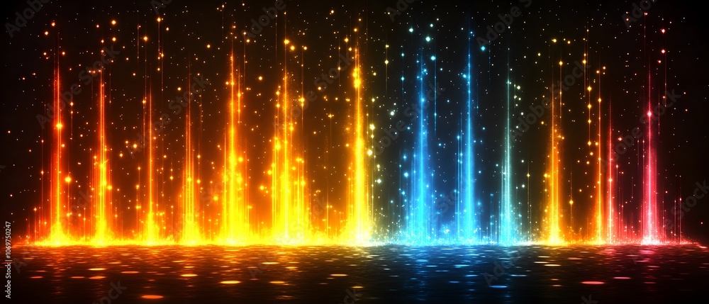 Bright gradient background with colorful grains. It represents a mix of energy, movement, fun and liveliness with the grain of old computer graphics or noisy TV. It has a retro or futuristic feel. Bright gradient background with colorful grains. It represents a mix of energy, movement, fun and liveliness with the grain of old computer graphics or noisy TV. It has a retro or futuristic feel.