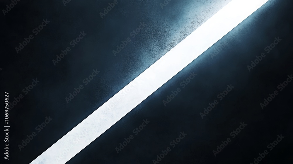 Abstract minimalistic image featuring a bright white diagonal light beam against a dark background creating a dramatic and artistic visual effect contrast and shadow effectively a powerful mood Abstract minimalistic image featuring a bright white diagonal light beam against a dark background creating a dramatic and artistic visual effect contrast and shadow effectively a powerful mood