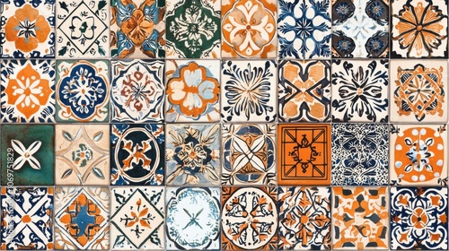 Colorful Vintage Tile Patterns for Decor and Design