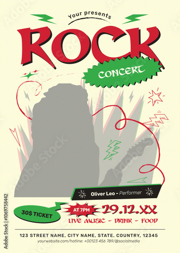 Rock Concert Flyer