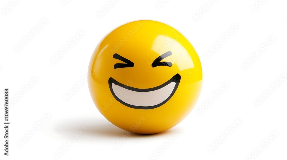 Surprised Emoji 3D Render Surprised Emoji 3D Render
