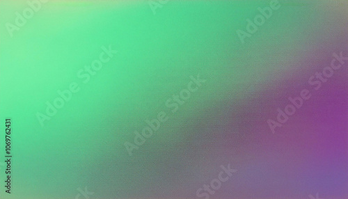 Abstract Green and Purple Gradient Background