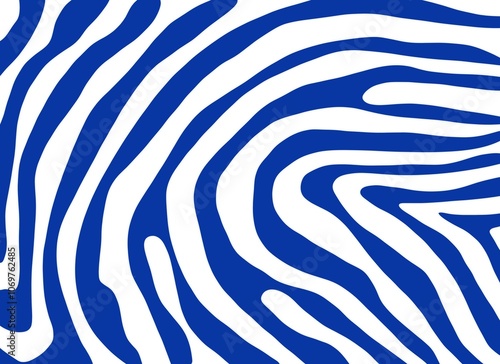 zebra skin texture. theme blue stripes pattern. photo