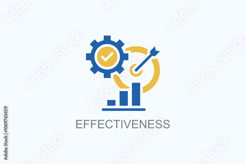 Effectiveness Vector  Or Logo Sign Symbol Illustration