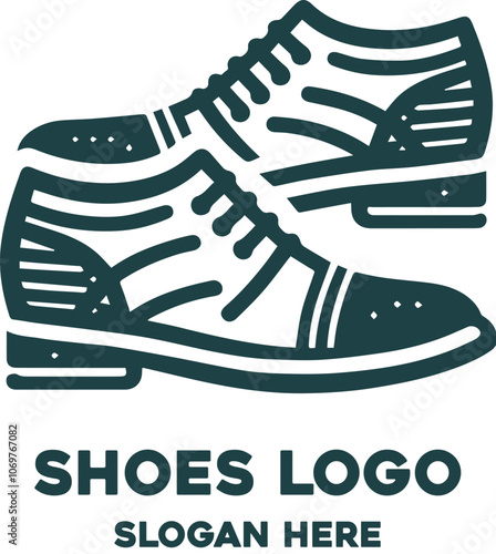 shoes logo illustration