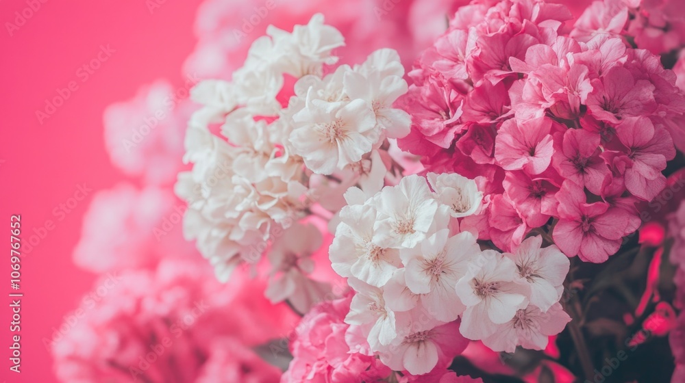 Pink and White Flower Bouquet Pink and White Flower Bouquet