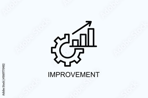 Improvement Vector  Or Logo Sign Symbol Illustration