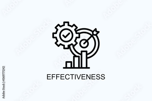 Effectiveness Vector  Or Logo Sign Symbol Illustration