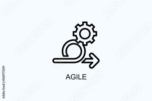 Agile Vector  Or Logo Sign Symbol Illustration