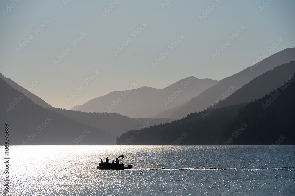 Lake Crescent Olympic National Park Seattle Scenic View Lake Crescent Olympic National Park Seattle Scenic View