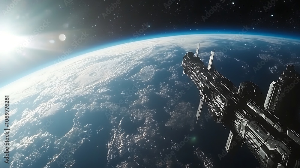 Spacecraft Orbiting Earth Spacecraft Orbiting Earth