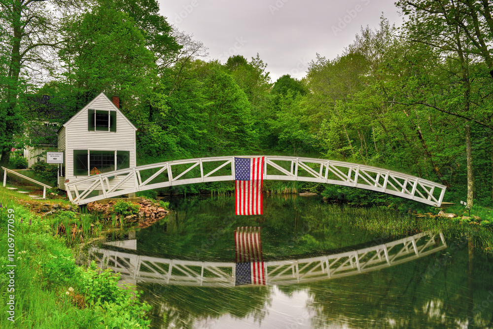 Somesville, Mount Desert Island Footbridge