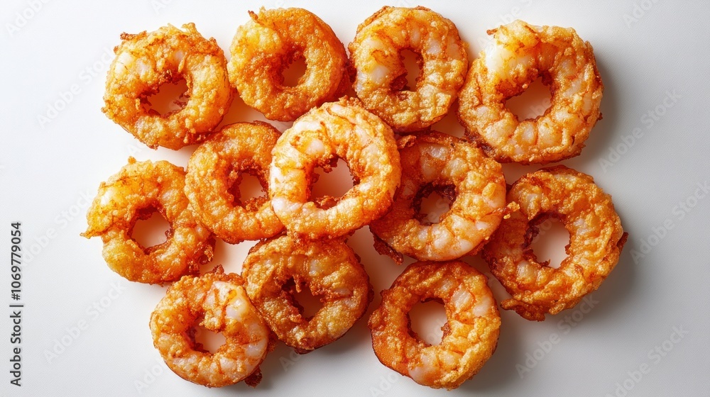 Crispy Fried Shrimp Rings Crispy Fried Shrimp Rings