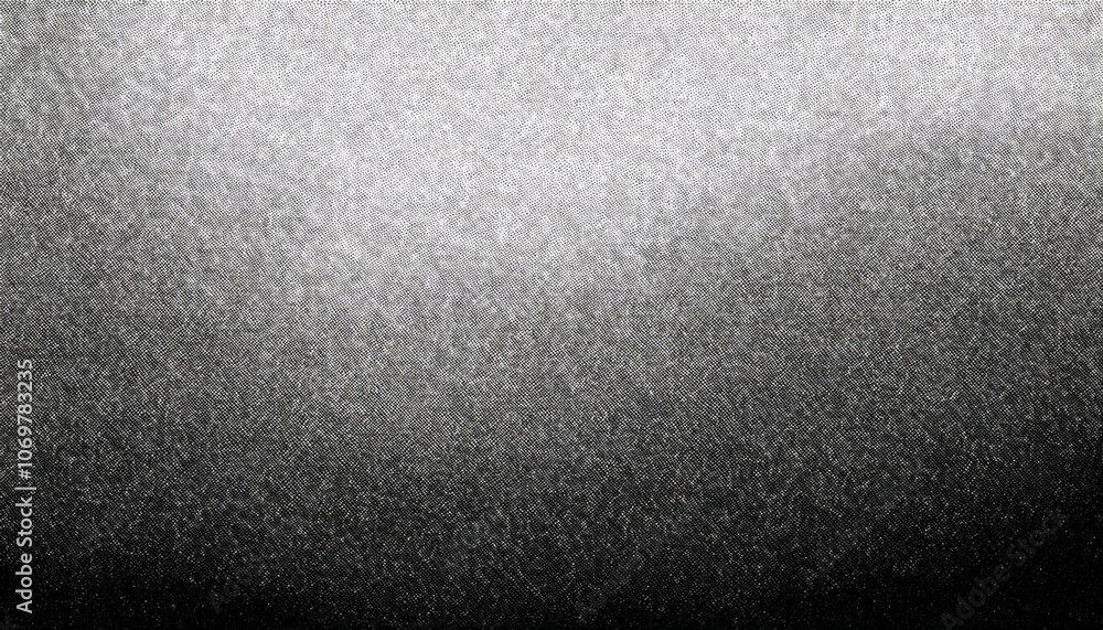 Grainy, dotted black and white gradient creates a minimalist, abstract design Grainy, dotted black and white gradient creates a minimalist, abstract design