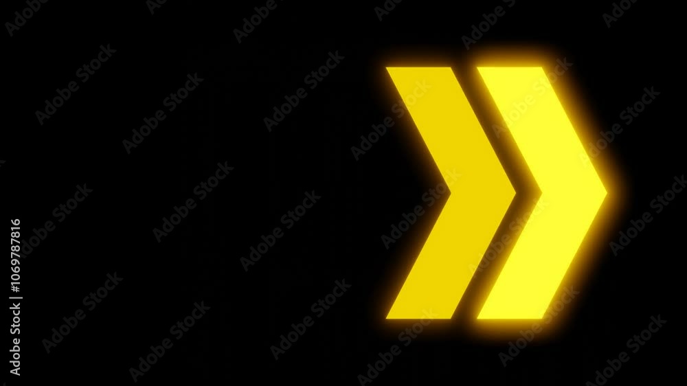 animated neon arrows on black background animated neon arrows on black background