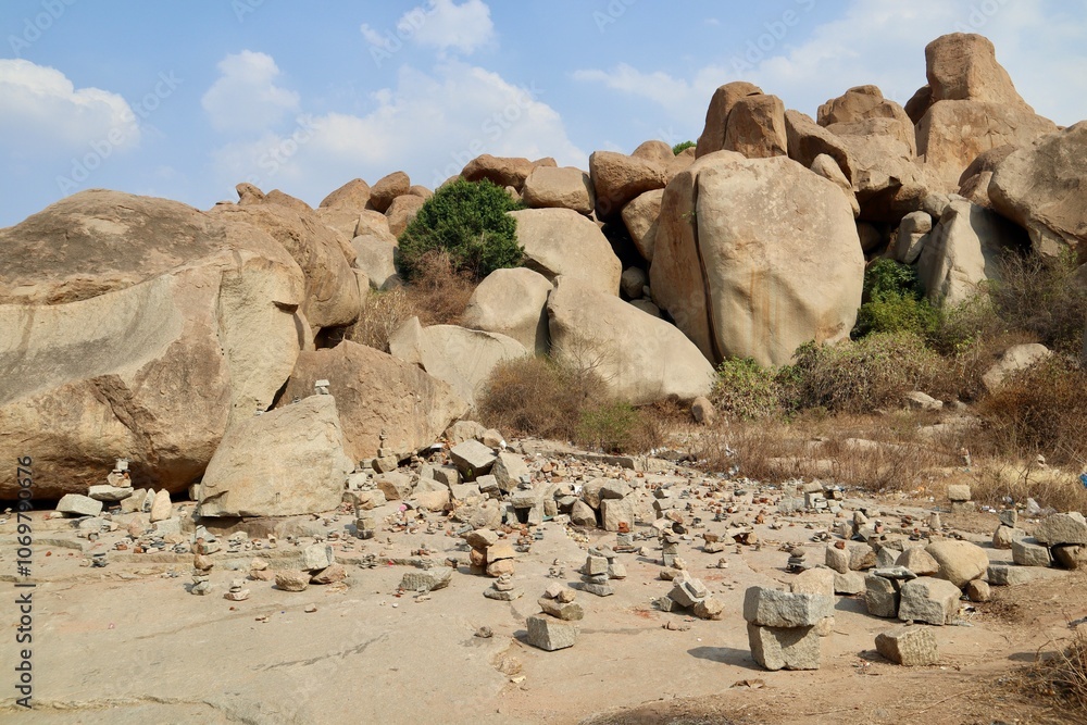 インド ハンピの風景 7 インド ハンピの風景 7