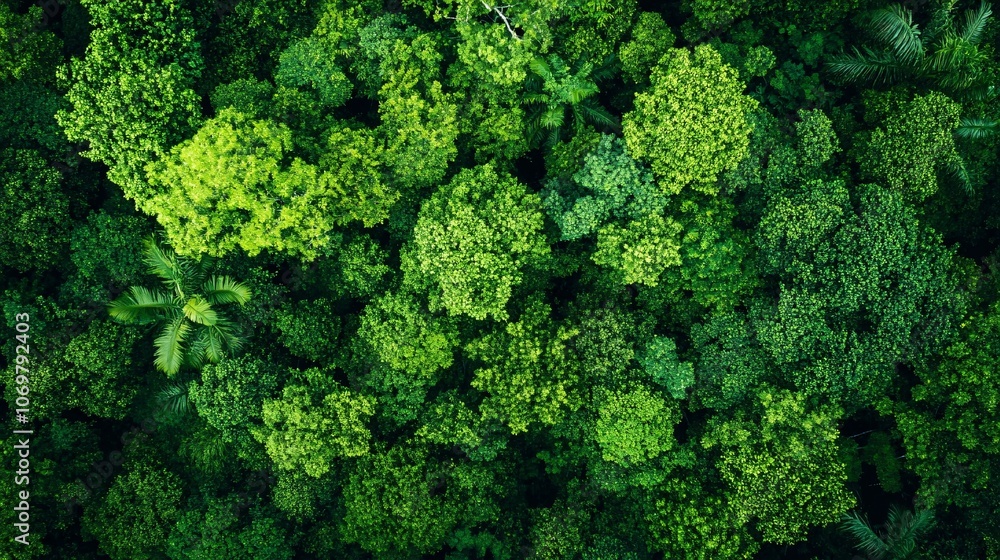 Aerial View of Dense Forest Canopy Showcasing Natural Carbon Absorption Process as Trees Combat Climate Change Creating Essential Oxygen for Environmental Sustainability Aerial View of Dense Forest Canopy Showcasing Natural Carbon Absorption Process as Trees Combat Climate Change Creating Essential Oxygen for Environmental Sustainability