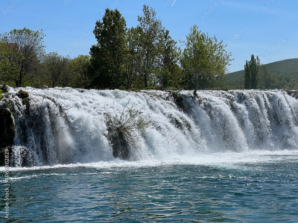 Berberov buk waterfall on the Zrmanja river, Muskovci (Velebit Nature Park, Croatia) - Slap Berberov buk na rijeci Zrmanji, Muškovci (Park prirode Velebit, Hrvatska) Berberov buk waterfall on the Zrmanja river, Muskovci (Velebit Nature Park, Croatia) - Slap Berberov buk na rijeci Zrmanji, Muškovci (Park prirode Velebit, Hrvatska)
