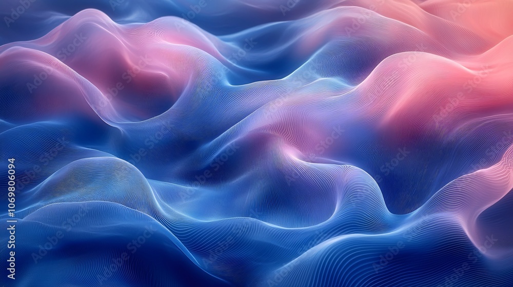 Elegant abstract background perfect for winter-themed events like Christmas, birthdays, or anniversaries, featuring smooth transitions in deep navy and azure. Elegant abstract background perfect for winter-themed events like Christmas, birthdays, or anniversaries, featuring smooth transitions in deep navy and azure.