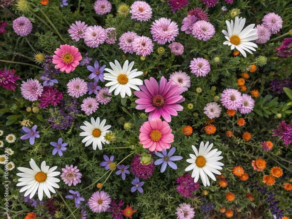 Vibrant Floral Seamless Background in Drone Photography Style: A Stunning Aerial View of Colorful Blossoms for Nature-Inspired Designs and Textiles Vibrant Floral Seamless Background in Drone Photography Style: A Stunning Aerial View of Colorful Blossoms for Nature-Inspired Designs and Textiles