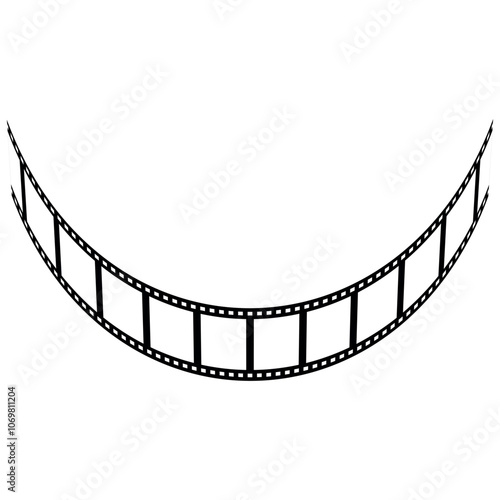 film strip background. vector film strip. Film strip set vector image