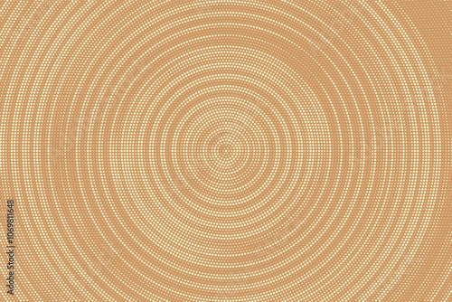 Wallpaper Mural Radial halftone gradient background. Dotted concentric texture with fading effect. Color circle shade wallpaper. Grunge rough vector. Monochrome backdrop Torontodigital.ca