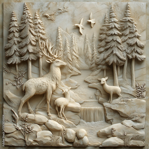 christmas decoration on the wooden background