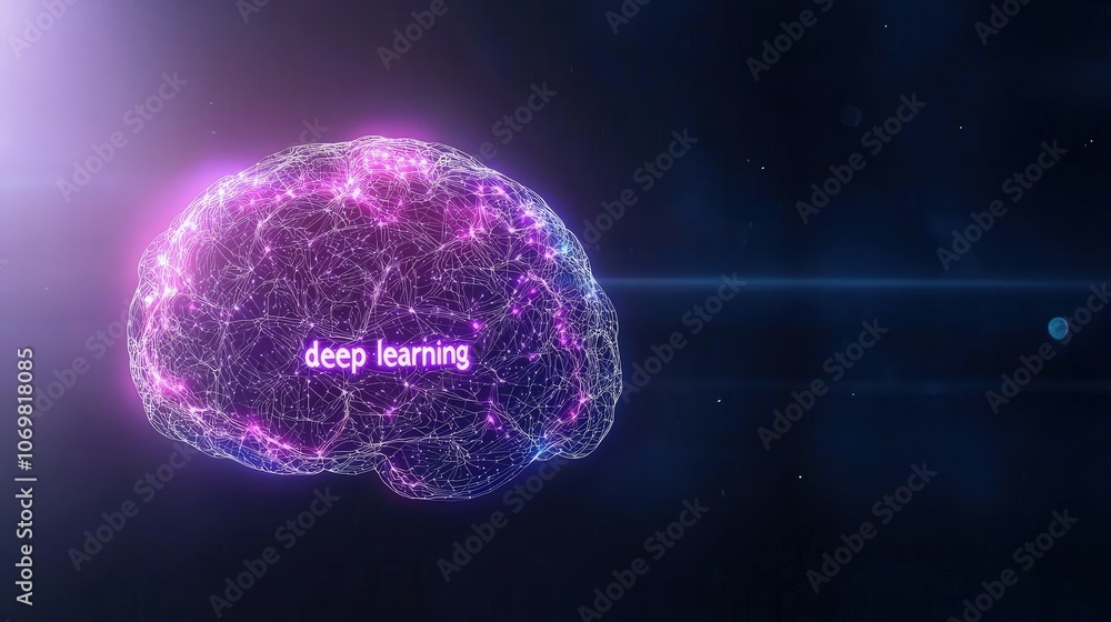 Visualization of Deep Learning Concept in Artificial Intelligence Technology Visualization of Deep Learning Concept in Artificial Intelligence Technology