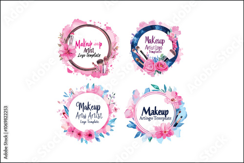 Custom Makeup Artist Logo – Feminine Beauty Logo Design for MUA Branding

Premade MUA Logo Template – Editable Modern Logo for Beauty Professionals

Elegant Makeup Artist Logo – Watercolor & Script Br