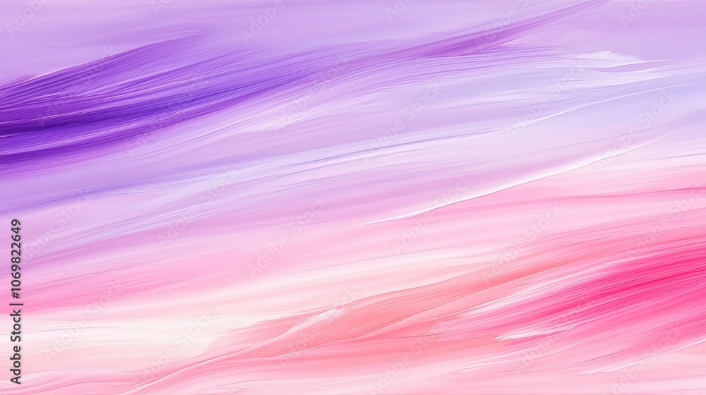 Abstract Swirls of Purple and Pink in Soft Fluid Motion Abstract Swirls of Purple and Pink in Soft Fluid Motion