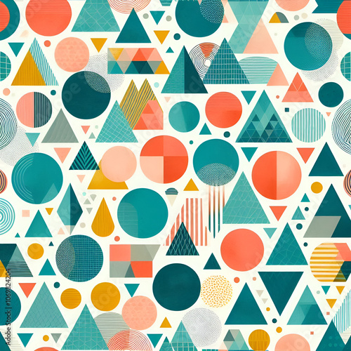 seamless geometric pattern