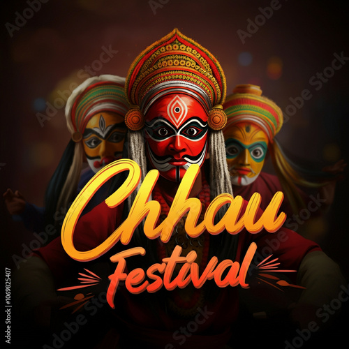 Captivating scene of Chhau ...