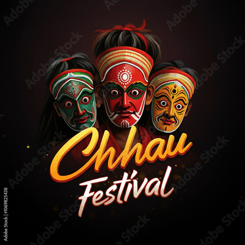 Colorful masks associated w...